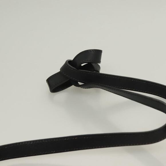 CELINE C Sulky Shoulder Bag Canvas Navy Gold - Picture 8 of 13